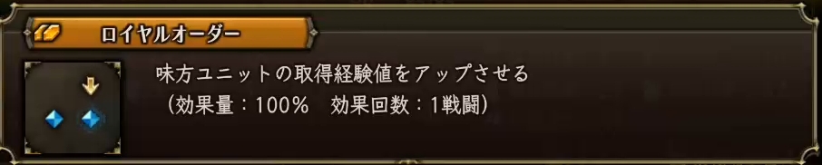 Unicorn Overlord - Royal Order Details