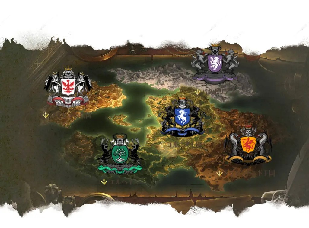 Unicorn Overlord - All Kingdoms in Fevrith