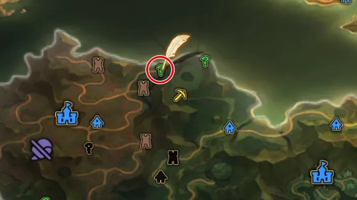 Unicorn Overlord - Cerberus Carving Map Location