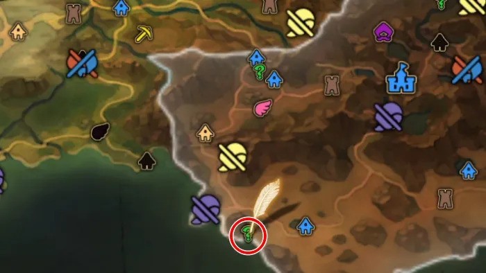 Unicorn Overlord - Cockatrice Carving Map Location