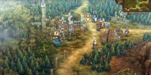 Unicorn Overlord - Cornia Cemetery 2 Overworld Location