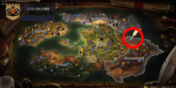 Unicorn Overlord - Drakenhold Cemetery 1 Map Location