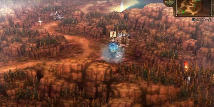 Unicorn Overlord - Drakenhold Cemetery 1 Overworld Location