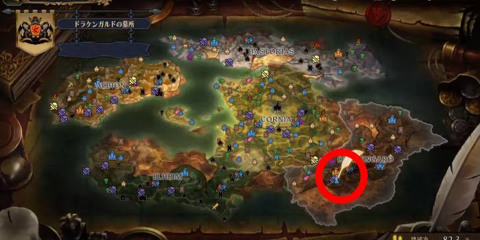 Unicorn Overlord - Drakenhold Cemetery 4 Map Location