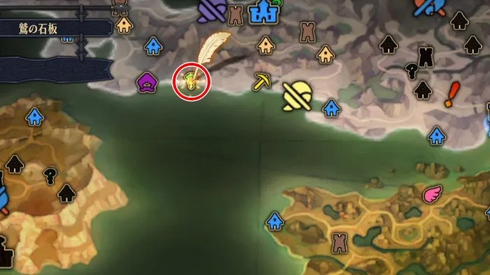 Unicorn Overlord - Eagle Carving Map Location