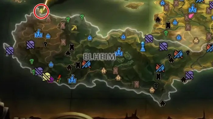 Unicorn Overlord - Eighth Stone Ring Map View