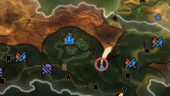 Unicorn Overlord - Faded Journal 5 Map Location