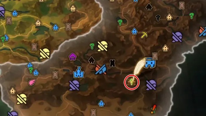 Unicorn Overlord - Fifth Stone Ring Map View