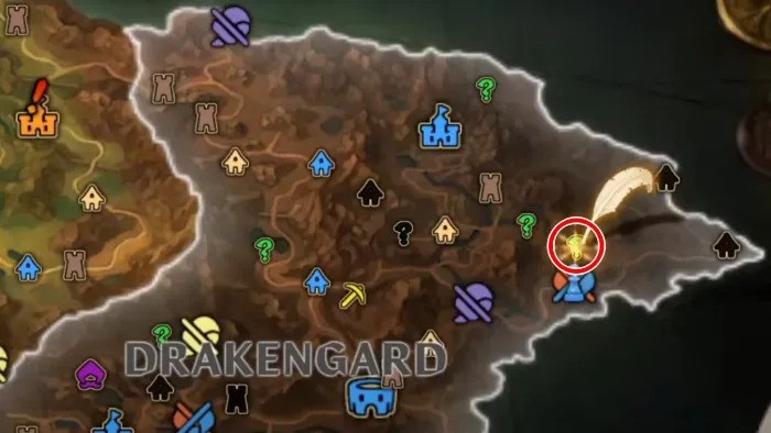 Unicorn Overlord - Fourth Stone Ring Map View