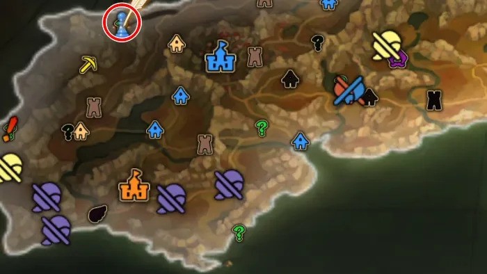 Unicorn Overlord - Goat Carving Map Location