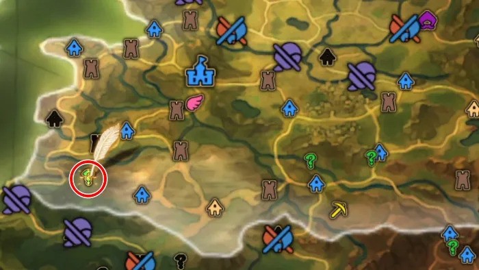 Unicorn Overlord - Gryphon Carving Map Location