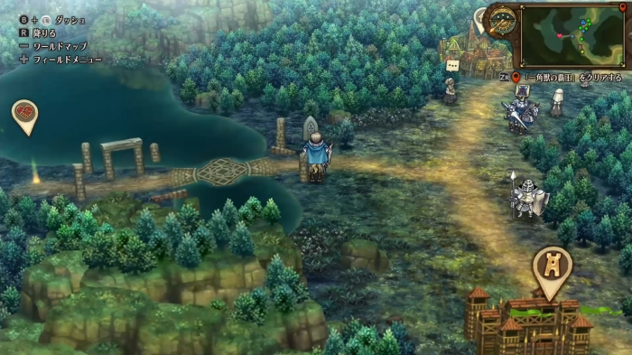 Unicorn Overlord - Raising the Submerged Bridge Detailed View