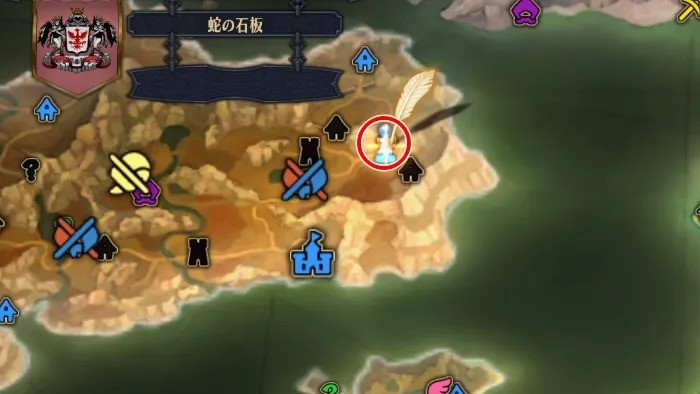 Unicorn Overlord - Serpent Carving Map Location