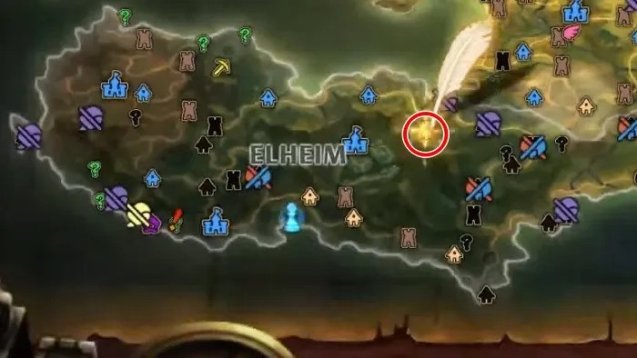 Unicorn Overlord - Seventh Stone Ring Map View