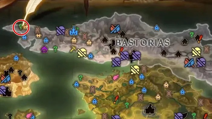 Unicorn Overlord - Tenth Stone Ring Map View