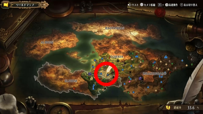 Unicorn Overlord - The Winding Wood Location