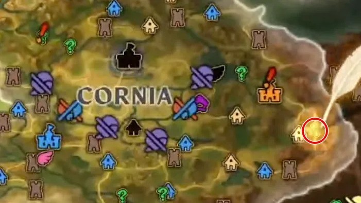 Unicorn Overlord - Third Stone Ring Map View